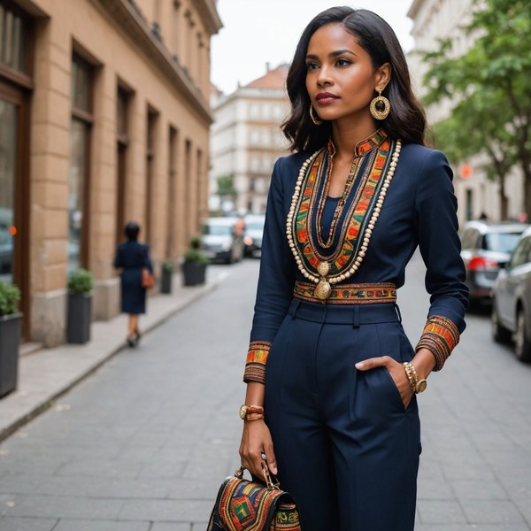 Comment harmoniser des tenues de bureau avec des accessoires ethniques?